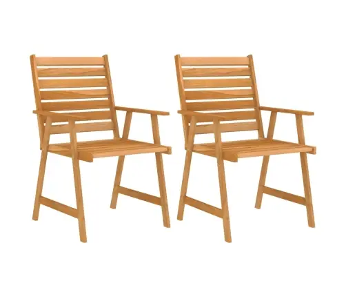 3-Daļīgs Dārza Mēbeļu Komplekts, Akācijas Masīvkoks Vidaxl