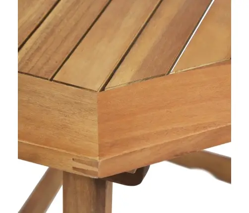 Bistro Baldų Komplektas, 4 Dalių, Akacijos Medienos Masyvas