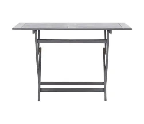 5-Daļīgs Dārza Mēbeļu Komplekts, Akācijas Masīvkoks, Pelēks Vidaxl