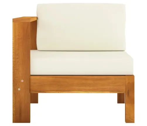 5-Osaline Aiamööblikomplekt Patjadega, 100 X 60 cm Akaatsiapuit