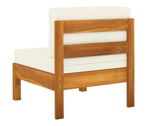 5-Osaline Aiamööblikomplekt Patjadega, 100 X 60 cm Akaatsiapuit