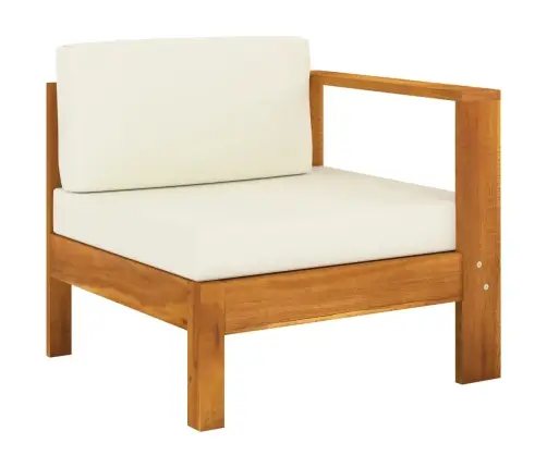 8 Daļu Dārza Atpūtas Mēbeļu Komplekts Ar Spilveniem, 100X60 Cm, Akācijas Koks Vidaxl