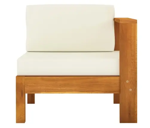 8 Daļu Dārza Atpūtas Mēbeļu Komplekts Ar Spilveniem, 100X60 Cm, Akācijas Koks Vidaxl