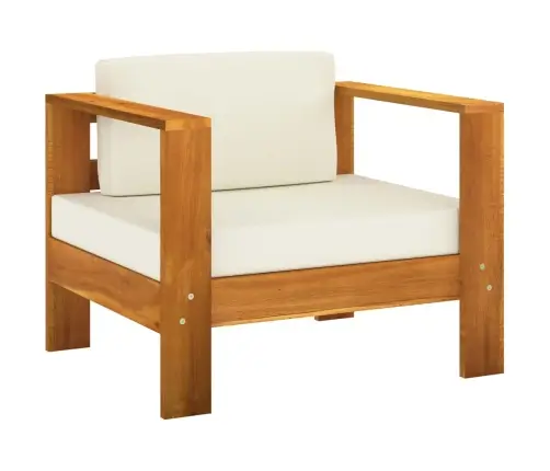 9 Daļu Dārza Atpūtas Mēbeļu Komplekts Ar Spilveniem, 100X60 Cm, Akācijas Koks Vidaxl