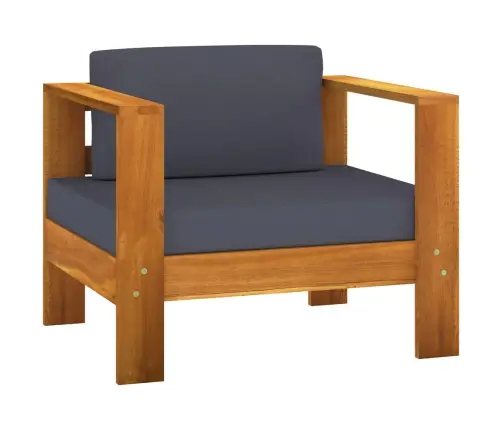 Sodo Komplektas Su Pilkomis Pagalvėmis, 10 Dalių, Akacija