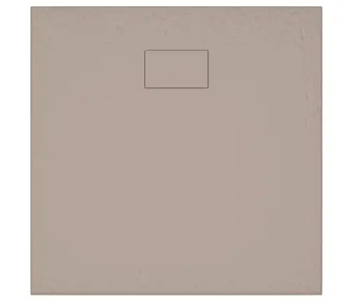 Dušo Padėklas, Rudos Spalvos, 90X80cm Lieto Lakšto Junginys