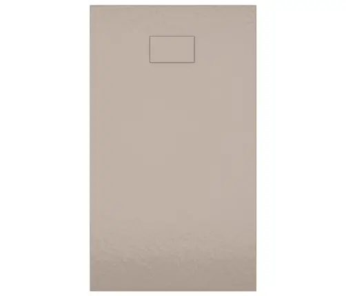 Dušas Pamatne, 120X70 Cm, Smc, Brūna Vidaxl