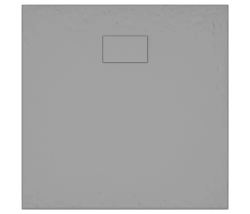 Dušas Pamatne, 90X80 Cm, Smc, Pelēka Vidaxl