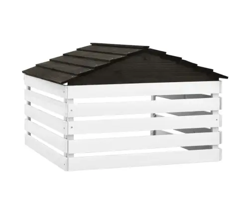 Roboto Vejapjovės Garažas, Juodas Ir Baltas, 78X74X54cm Eglė