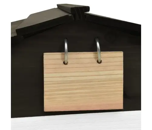 Roboto Vejapjovės Garažas, Juodas Ir Baltas, 78X74X54cm Eglė