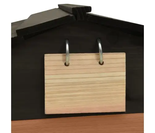 Robotizēta Zāles Pļāvēja Novietne, Melna, Brūna, 78X74X54 Cm Vidaxl