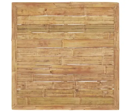 Sodo Komplektas Su Pilkomis Pagalvėmis, 5 Dalių, Bambukas