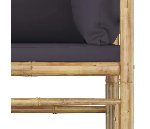 5-Daļīgs Dārza Atpūtas Mēbeļu Komplekts Ar Matračiem, Bambuss Vidaxl 5-Daļīgs Dārza Atpūtas Mēbeļu Komplekts Ar Matračiem, Bambuss Vidaxl