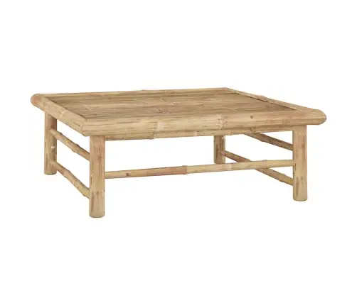 3-Daļīgs Dārza Atpūtas Mēbeļu Komplekts Ar Matračiem, Bambuss Vidaxl