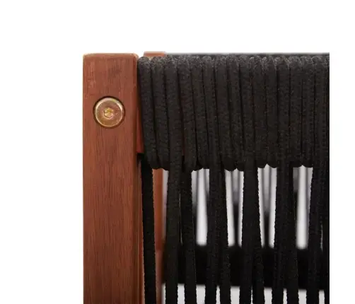 Kaheosaline Aiamööblikomplekt Patjadega, Puit, Akaatsia Ja Köis