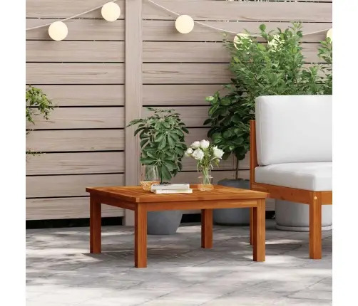 Dārza Galds, 63X63X30 Cm, Akācijas Masīvkoks Vidaxl