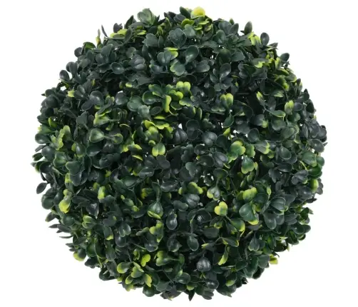 Mākslīgi Apaļie Bukši, 2 Gab., 45 Cm Vidaxl