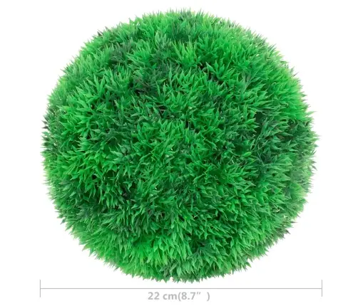 Kunstpukspuu Pallid 2 Tk 22 Cm