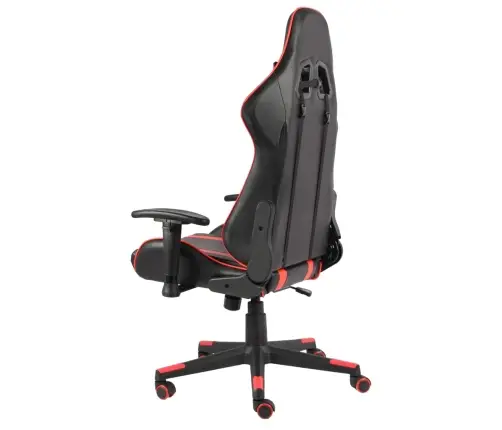 Pasukama Žaidimų Kėdė, Raudonos Spalvos, Pvc Pasukama Žaidimų Kėdė, Raudonos Spalvos, Pvc