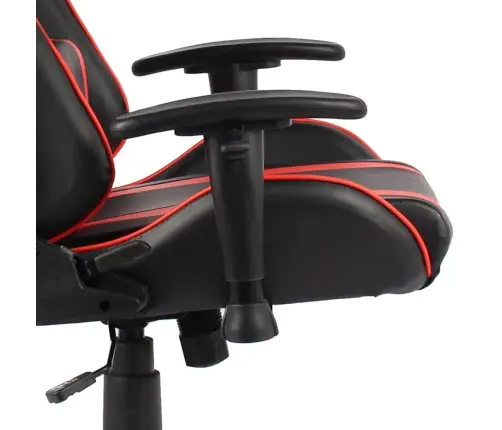 Pasukama Žaidimų Kėdė, Raudonos Spalvos, Pvc Pasukama Žaidimų Kėdė, Raudonos Spalvos, Pvc