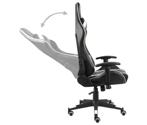 Pasukama Žaidimų Kėdė, Baltos Spalvos, Pvc