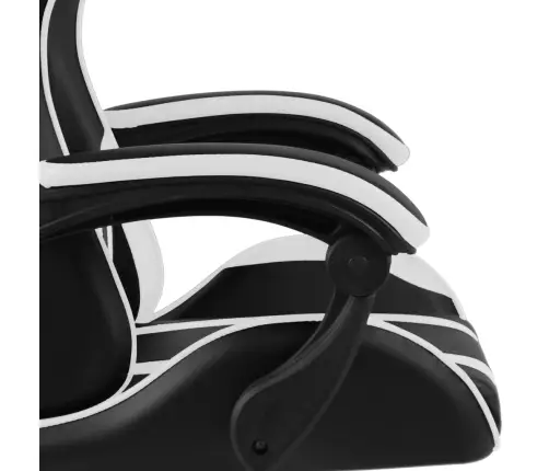 Biroja Krēsls, Melna Un Balta Mākslīgā Āda Vidaxl