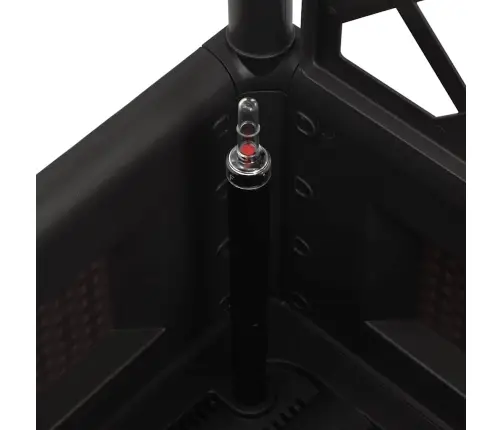 Puķu Kaste Ar Špaleru, Antracītpelēka, Pašlaistīšanas Sistēma Vidaxl