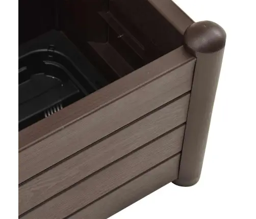 Võrega Taimekast, 43 X 43 X 142 cm Pp Helepruun