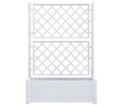 Võrega Taimekast, 100 X 43 X 142 cm Pp Valge