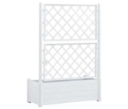 Võrega Taimekast, 100 X 43 X 142 cm Pp Valge