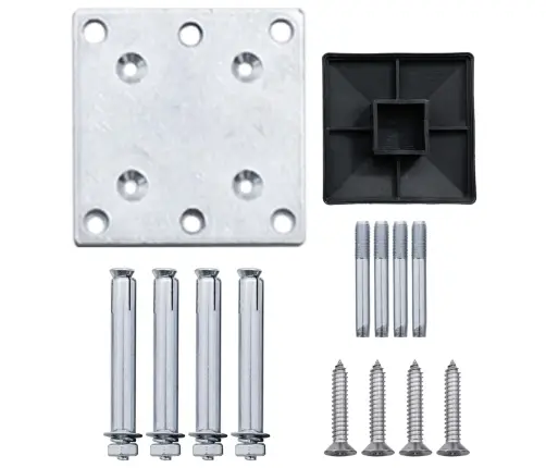 Žoga Panelis, 95X186 Cm, Brūns Wpc Vidaxl