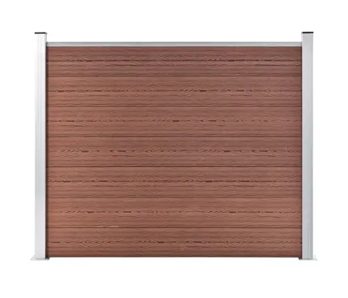 Tvoros Segmentas, Rudos Spalvos, 180X146cm Wpc