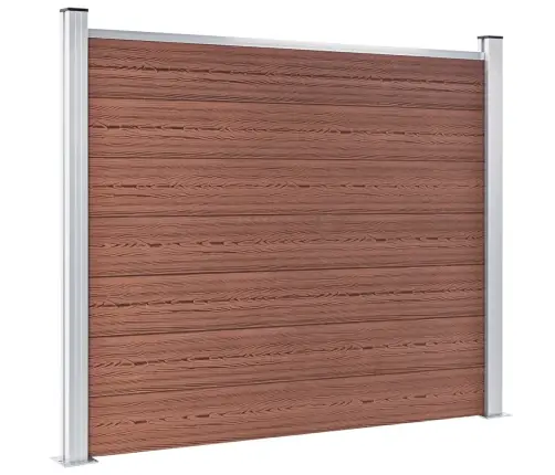 Tvoros Segmentas, Rudos Spalvos, 180X146cm Wpc