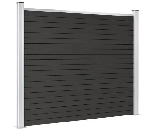 Tvoros Segmentas, Pilkos Spalvos, 180X146cm Wpc