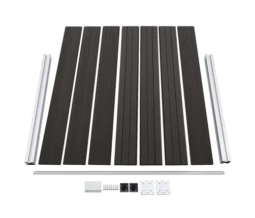 Tvoros Segmentas, Pilkos Spalvos, 180X146cm Wpc