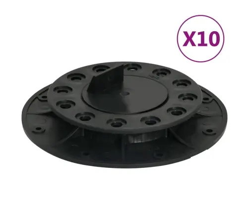 Montāžas Pēdas Grīdas Ieklāšanai, 10 Gab., 20-30 Mm Vidaxl