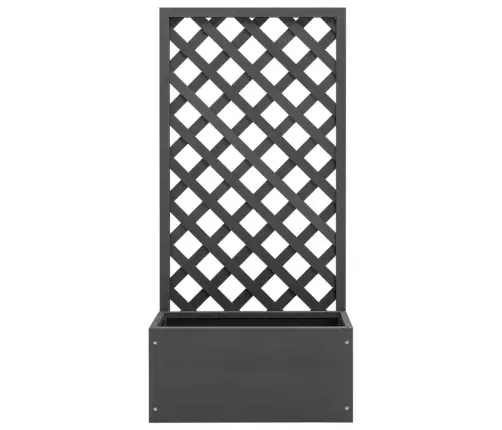 Vīteņaugu Režģis Ar Puķu Kasti, 65X30X135 Cm, Wpc Vidaxl