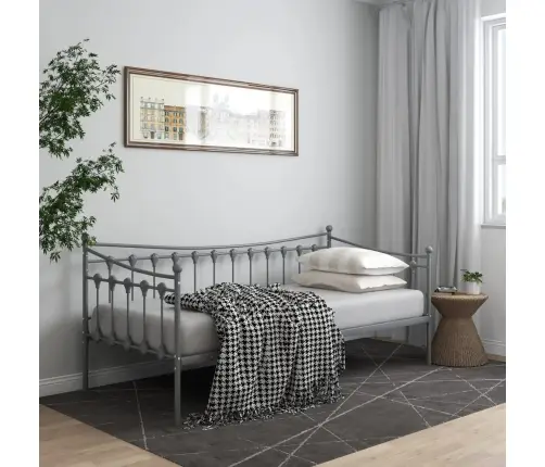 Diivanvoodiraam, Hall, Metall 90 X 200 Cm