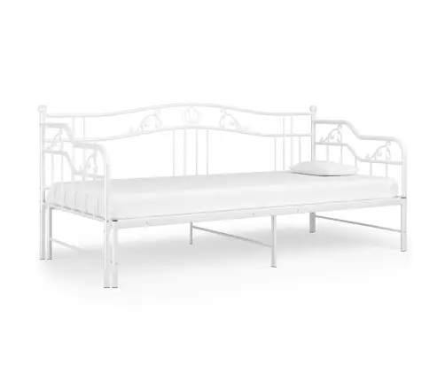 Ištraukiamos Sofos-Lovos Rėmas, Baltas, 90X200cm Metalas