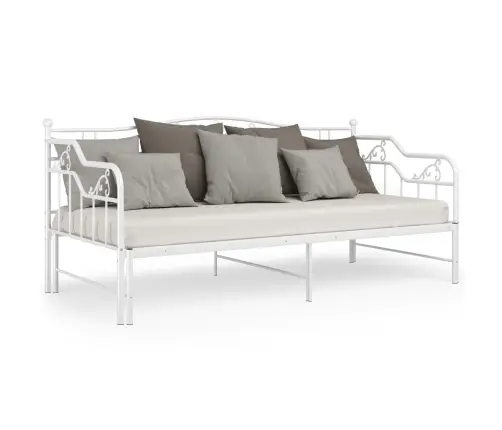 Ištraukiamos Sofos-Lovos Rėmas, Baltas, 90X200cm Metalas