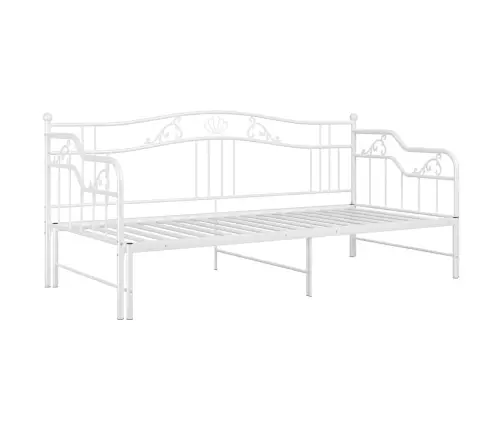 Ištraukiamos Sofos-Lovos Rėmas, Baltas, 90X200cm Metalas