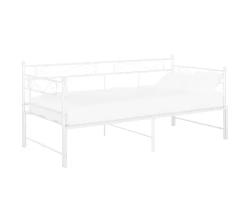 Ištraukiamos Sofos-Lovos Rėmas, Baltas, 90X200cm Metalas