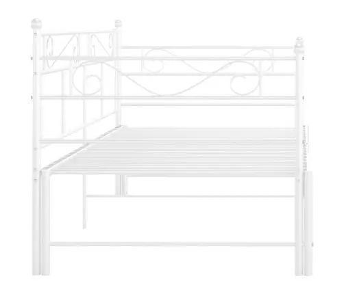 Ištraukiamos Sofos-Lovos Rėmas, Baltas, 90X200cm Metalas