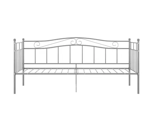 Sofos-Lovos Rėmas, Pilkos Spalvos, 90X200cm Metalas