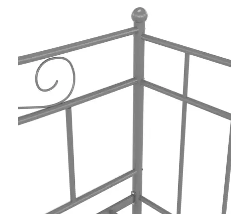 Lahtikäiv Diivanvoodiraam Hall Metall 90 X 200 Cm