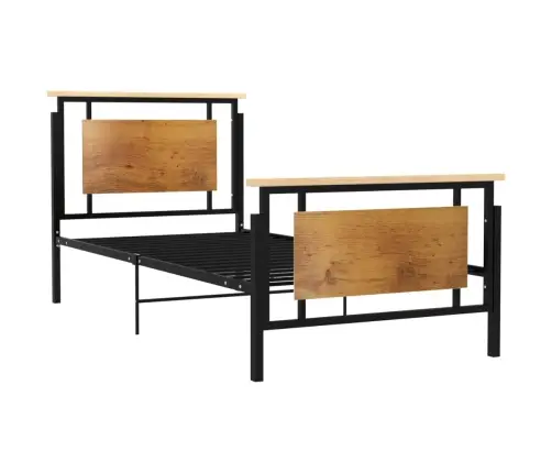 Gultas Rāmis, Metāls, 90X200 Cm Vidaxl