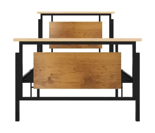 Gultas Rāmis, Metāls, 90X200 Cm Vidaxl