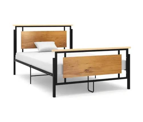 Gultas Rāmis, Metāls, 120X200 Cm Vidaxl