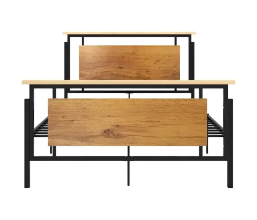 Gultas Rāmis, Metāls, 120X200 Cm Vidaxl