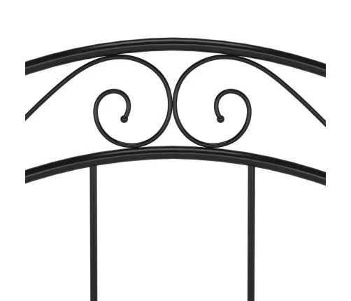 Lovos Rėmas, Juodos Spalvos, 90X200cm Metalas